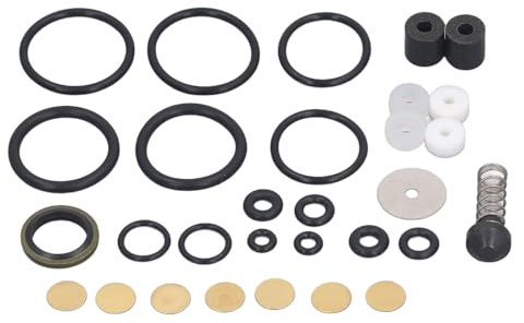 Pièces de Remplacement du Compresseur D'air PCP 30MPA, Ring Piston Ring Ensemble de Bagues avec Accessoires pour Pompe à Haute Pression