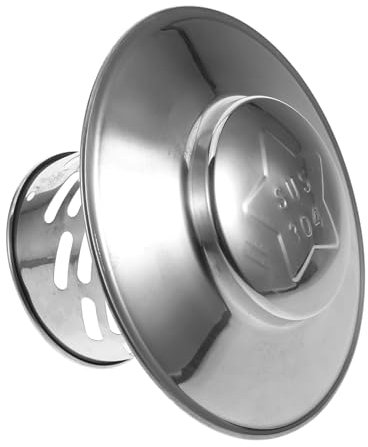 Alipis Chimney Round Roof Rainproof Chiminea Cover Birdproof Chimney Vent Steel Cap