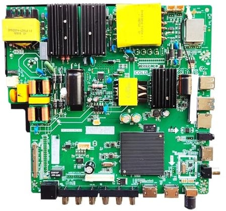 FMCUVBFR Placa Base Inteligente 4K con WiFi Y Red TP.HV553.PC821, Placa Controladora Universal 4K LCD LE-5517UDSA61, Control Remoto Gratuito