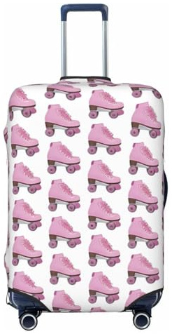 Bkdogkt Reise- und Business-Tasche mit Rollschuh-Motiv, personalisierbar, schwarz / weiß, S