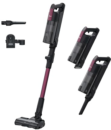 Hoover HF3 Flexi Home Aspirapolvere con gambo - Motore brushless da 400W, HEPA 13, 60 min Batteria