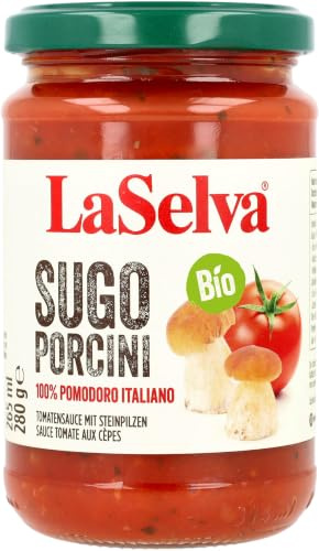 LaSelva Bio Tomatensauce mit Steinpilzen, 280g