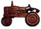 Crispe home & garden Flaschenöffner Traktor zum Anbringen an Wand, Haus, Flur,... komplett aus Gusseisen