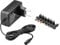 Goobay 54799 Universal Netzteil 9V - 24V max 24 W Netzgerät mit Adapter 1x Klinkenstecker & 6x DC-Stecker 1500 mA Steckernetzteil Schwarz