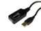 rhinocables USB Extension Cable Lead Wire Black USB 2.0 Boost Repeater Active Extender Male - Female Socket (15m Boost)