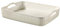 Curver Bandeja organizadora Knit A4, Blanco Oasis, 33.2x24.8x5.4 cm, 234660
