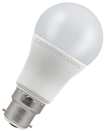 Crompton Lamps 11755 LED GLS B22 Bayonet Cap 2700K Extra Warm White