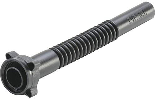 FuelFriend® Auslaufrohr Premium schwarz für Diesel - ACHTUNG: Passt ausschliesslich auf FuelFriend-Kanister ab 1L und hünersdorff HDPE-Kanister ab 3L!