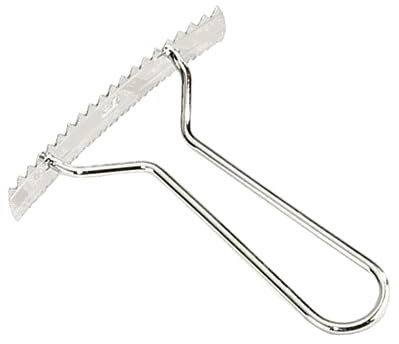 Sprenger - Hundekratzer, Unterwolle und Dreck entfernen, Stahl vernickelt - Silber