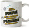 MUGFFINS Tazas para PADRE/PAPÁ - En Español - Mejor Familia Galaxia cuando Fuerza Acompaña - 11 oz / 330 ml - Regalo original y divertido