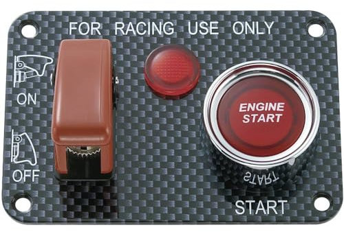 TRU COMPONENTS 1587961 Kfz-Bedienpanel TC-R18-Q1A-23B423L3R17100L 12 V/DC 50 A 1 x Aus/Ein rastend, tastend 1 St.