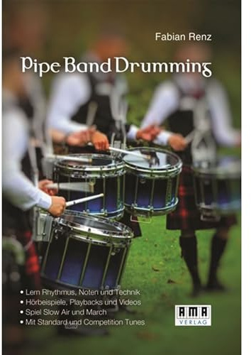 AMA Verlag Pipe Band Drumming - Schulwerk für Schlagzeug