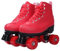 BMOZRM Doppelreihe Rollschuhe Damen Und Männer Schick Rollschuhe Vier Räder Rollerskates Draussen Sport Roll Schuhe for Erwachsene (Color : Red+red Wheel, Size : 42 EU)