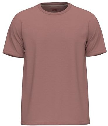SoftSpun T-shirts pour homme 100 % coton original 190 g/m² | T-shirts unis à col rond pour homme, Rose pâle, XL