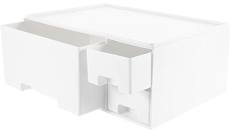 HOMSFOU 1Pc Computer Erhöhte Regal Monitor Riser Laptop Erhöhte Rack Tablet Ständer Computer Zubehör Organizer Schublade Erhöhung Monitor Rack Monitor Display Halter Monitorhalter