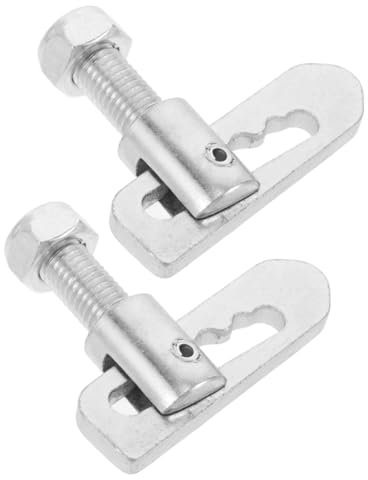 EXHUMKY 2 Stück Federbelastete Lkw Ladeflächenverriegelung Aus Verzinktem Eisen Schwere Anhängerbefestigung Vibrationsdämpfender Verschluss Für Nutzfahrzeuge