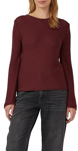 s.Oliver Strickpullover im Slim Fit mit Rollkanten