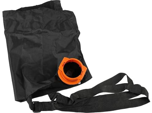 1pcs Leaf Blower Collection Bags，Compatible For Worx,12 WG509 TriVac Replace Vacuum Cleaner Dust Bag Leaves Cleaner Catch Sack Bags Garden Tool