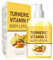Turmeric & Vitamin C Body Lotion, Natural Vitamin C Cream for Face & Body Moisturizer with Lemon, Vitamin E, Non-Greasy, Hydrating Firming Turmeric Skincare for Dry, Damaged Skin