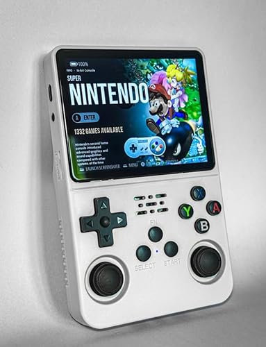 Générique R36S – La console rétro ultime dans ta poche ! (Blanche)