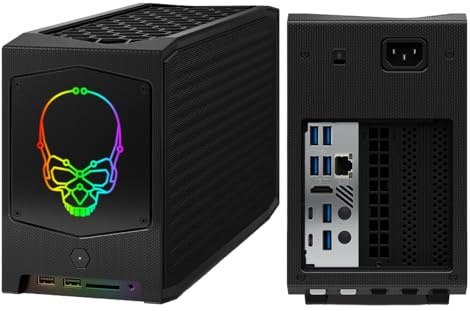Mini PC NUC 11 Extreme NUC11BTMi9 con processore Core i9-11900KB, scheda grafica UHD, doppia porta Thunderbolt 4, LAN 2,5G, Wi-Fi 6E e design compatto da 8 litri(32GB RAM+1TB SSD)