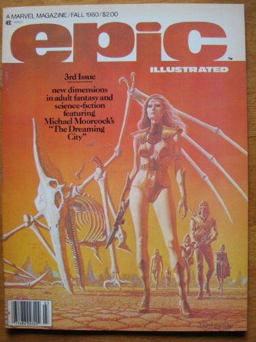 Epic Illustrated #3, Fall 1980. P. Craig Russell, Paul Gulacy, Michael Golden, Jim Starlin