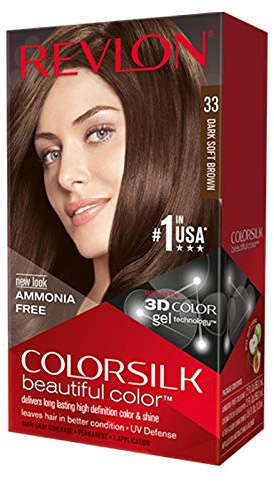 Revlon Colorsilk Beautiful Haircolor, Ammonia-Free, Permanent Haircolor