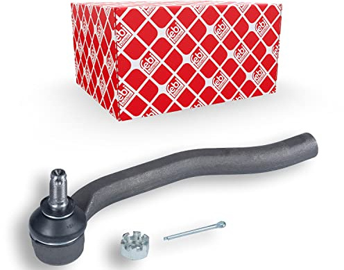 febi bilstein 42212 Spurstangenendstück mit Kronenmutter und Splint, 1 Stück