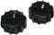 1/16 Sling Shot Fr/Rr 2.2 Sand Tires Mounted 12mm Blk Desperado (2)
