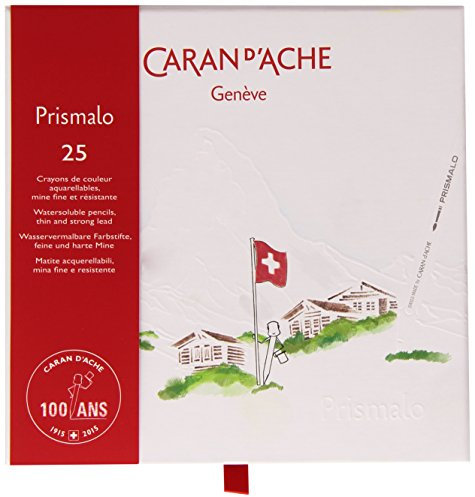 Caran d 'Ache 100 Jahre Jubiläum Prismalo Farbstift Set