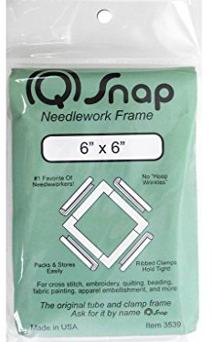 Yarn Tree Q-Snap Quilt- und Stickrahmen Kurzwaren, Kunststoff, Weiß, 20 x 11 x 3 cm, 8 Einheiten