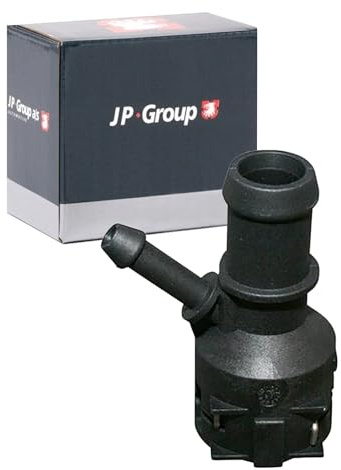 JP GROUP Kühlmittelflansch 1114450600 oben | Kompatibel mit: AUDI A3, A3 Cabriolet, A3 Sportback, Q3, TT, TT Roadster, SEAT ALHAMBRA, ALTEA, ALTEA XL, LEON, TOLEDO III