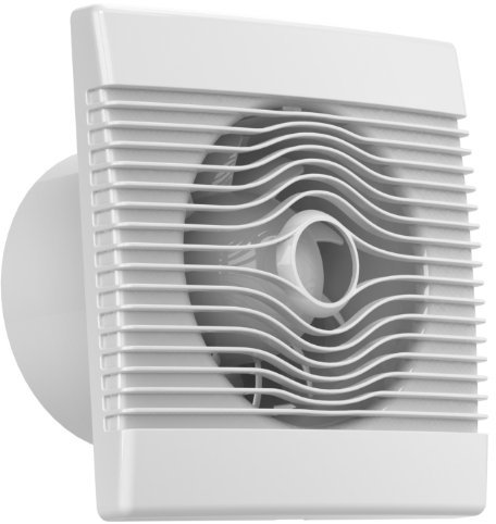 Ventilator Badlüfter Wandventilator Lüfter Ø 100, 120, 150 mit Nachlaufrelais, Feuchtesensor Timer, WC Bad Küche, AirRoxy pRemium (Ø 120)