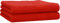 Betz 2-TLG. Handtuch-Set Premium 100% Baumwolle 2 Handtücher 50x100 cm Farbe rot