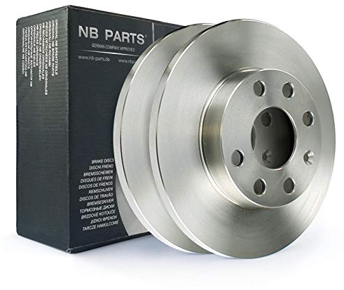NB PARTS 2x Bremsscheibe vorne 236mm voll Opel Ascona C Astra F Corsa A B Kadett Vectra A