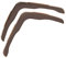 Lampa 96911 Windabweiser-Set aus Polycarbonat, kompatibel mit Mercedes Actros