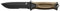 Gerber Messer mit Teilwellenschliff und Holster, Klingenlänge: 12,2 cm, Strongarm Fixed Blade Survival Knife, Coyote, 31-003655