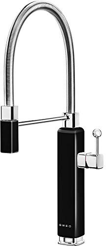 SMEG MDF50BL 50'S STYLE Rubinetto della cucina, Nero