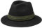 Lodenhut Manufaktur Landsgut Wollfilzhut Wollhut Trachtenhut Schützenhut Wanderhut (58 cm - schwarz)