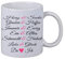 Kaffee Tasse Herz Seele Liebe Glück Du Ich Weihnachten Geburtstag Geschenk