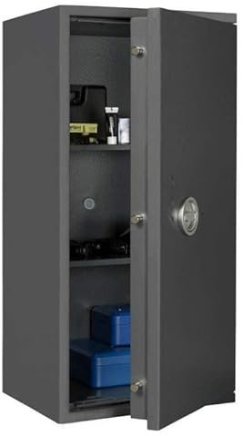 Format Kurzwaffentresor KWT 7000, Elektronikschloss mit Notschlüssel Code-Combi B30, Grad 0 nach EN 1143-1, H102xB50xT42 cm, 133 kg