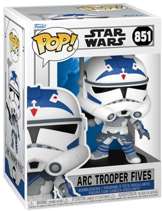 Funko POP! Star Wars: Fives ARC2 | Official Merch - Collectable Vinyl Figurine for Shelf Display - Birthday Gift Idea for Fans and Collectors