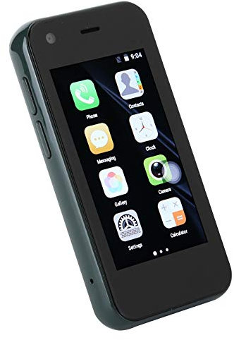 KIKYO XS11 2.5 Zoll Display Smartphone, 3G WiFi Smartphone mit Dual SIM für Android mit Quad Core RAM 1GB ROM 8GB Handy für Sport Business ältere Kinder(Grün)