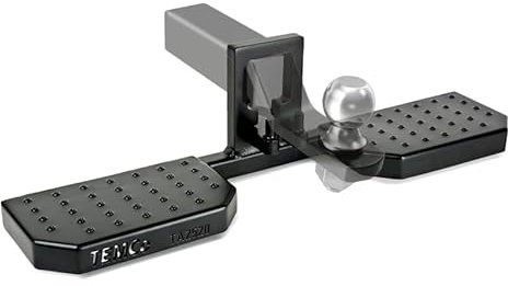 TEMCo Marchepied d'attelage universel 5,1 cm Fonctionne avec votre récepteur d'attelage de remorque