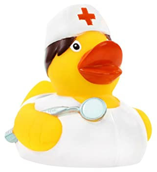 Schnabels Quietsche-Ente Krankenschwester - Das süße Geschenk zum Geburtstag, zur Genesung oder einfach nur Zwischendurch - Quietschgelbe Freude zum Anfassen
