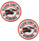 Zcketo 2 St. Taktisch Service Dog Please Do Not Pet Me I am Working Emblem Bestickter Gestickt Abzeichen Service Hund Militär Patch für Mittelgroße und Große Hunde Weste Harness Kleidung