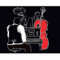 murando - Fototapete Premium-Vlies Musiker 100x77cm Foto Tapete Schlafzimmer Wohnzimmer Vliestapete XXL Motivtapeten Bildtapete 3d Effekt Wand Dekoration Musikinstrumente Klavier Kontrabass Abstrakt