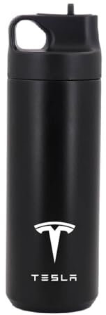 Travel Mug, für Tesla Model Y Trinkbecher aus Edelstahl Autobecher doppelwand Isolierung Thermo Becher