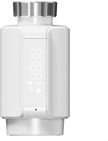 pour Zigbee Vanne de chauffage pour radiateur Smart Home Thermostat sans fil programmable