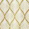 Ohmywor Papier peint autocollant à motif géométrique doré et blanc, effet bande dorée, papier peint autocollant en plastique pour salon, chambre à coucher, 44,5 x 600 cm